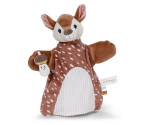 Nici 2 In 1 Fawn Doudou And Marionette 26x25 Cm