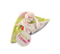 NICI 22 x 22 cm with soft toy rabbbit 12 cm on header card doudou one size