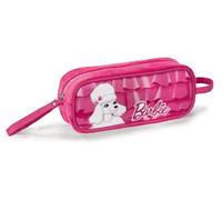 Nici 34374 Pencil Case Barbie Poodle Sequin 20 x 8 x 5 cm Pink