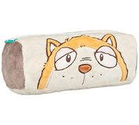Nici 39041 Pencil Case Plush Beige/Grey/Orange