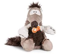 NICI 45241 Cuddy Soft Toy Anteater Anita 35cm Dangling with ant, Grey/White Age 3+