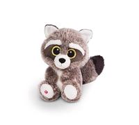 Nici 45569 Glubschis Cuddly Toy Racoon Clooney 25cm, Brown, 25 cm