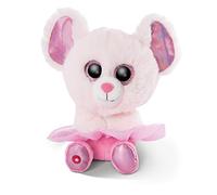 NICI 46865 Glubschis: The Original - Glubschis Ballerina Mouse Yammy 15 cm - Soft Toy Ballerina for Children and Adults from 0 Months - Plush Cuddly Toys with Big Glittery Eyes