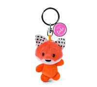 NICI 47532 Key Ring Fox Plush 7 cm Alles Gute 0.94 x 6.54 x 3.66 cm Orange/White