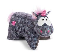 NICI 47654 Cuddly Toy Cushion Unicorn Diamond Dust 40 x 30 cm Plush Glitter Grey