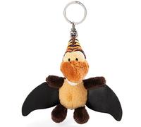 Nici 48801 Dinosaurier Keyholder Dino Orny 10cm Green, Animal Print, Brown, 10 cm