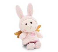 NICI 61892 Cuddly Toy, Guardian Angel Bunny, 12 cm, in Gift Box, 12 x 6.5 x 9.5 cm, Pink, Soft Plush Toy, Cute Stuffed Toy for Cuddling and Playing, Great Gift Idea for Children and Adults