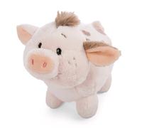 NICI 62249 Cuddly Toy, Pig Pigwick, 18 cm, Pink, Soft Plush, Cute Stuffed Animal for Cuddling and Playing, Great Gift Idea for Children and Adults