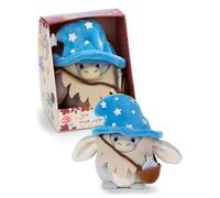NICI 62584 mymochi Cuddly Toy, Donkey Earl, 8 cm, with Magic Potion and Wizard Costume in Gift Box, 8.5 x 6.5 x 10 cm, Grey, Soft Plush Toy, Cute Kawaii Stuffed Toy for Cuddling and Playing