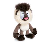NICI 62744 Matuto Mandrill Soft Toy, Stuffed Animal Made of Soft Plush, Cute Plush Toy for Cuddling and Playing, for Children and Adults, Great Gift Idea, 33 cm, Grey
