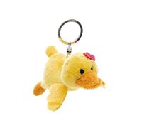 NICI 62881 Pooline the Duck Keyring, Loyal Plush Companion for Rucksacks or Bags, Key Holder for Children and Adults, Yellow, 10 cm