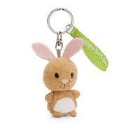 Nici Bunny Happy Birthday On Header Card 5 Cm Keychain