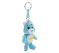 NICI Care Bears key ring Wish Bear 10cm - Cuddly toy pendant for children & adults, with key metall ring holder to hang on keys, cord, bags - 61377