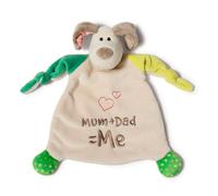 NICI Comforter Dog Mum+Dad=Me 25x25cm