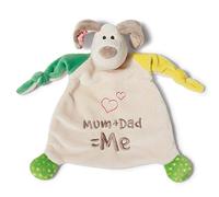 NICI Comforter Dog Mum+Dad=Me 25x25cm