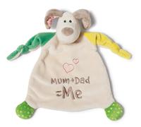 NICI Comforter Dog Mum+Dad=Me 25x25cm