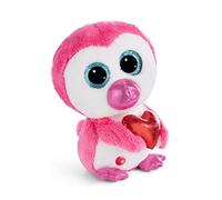 NICI Cuddly soft toy GLUBSCHIS penguin Bluma 15cm pink dangling - Sustainable soft toy made of soft plush, cute soft toy to cuddle and play with, for children & adults, great gift idea
