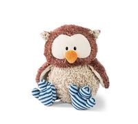 NICI Cuddly soft toy owl Oscar 35cm brown with rotatable head - Soft toy made of soft plush, cute soft toy to cuddle and play with, for children & adults, great gift idea