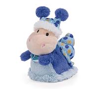 NICI Cuddly soft toy snail Sille 22cm blue standing - Sustainable soft toy made of soft plush, cute soft toy to cuddle and play with, for children & adults, great gift idea