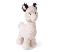 NICI cuddly toy alpaca Elli 25cm beige - cuddly toy made of soft plush, cute stuffed animal for cuddling and playing, suitable for children & adults - great gift idea - 61505