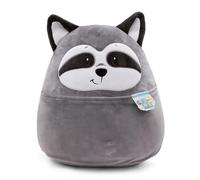 NICI cuddly toy Chill-NICI raccoon 30cm - Fluffy cuddly toy raccoon with tail for girls, boys & babies, Cuddly soft toy - 49890