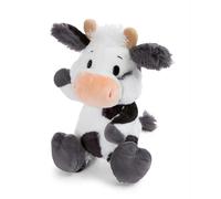 NICI Cuddly Toy, Cow Cowluna, 33 cm, White, Soft Plush Toy, Cute Stuffed Toy for Cuddling and Playing, Great Gift Idea for Children and Adults - 62254