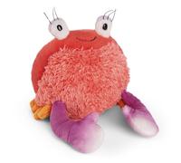 NICI cuddly toy crab Seabelle 15cm - cuddly toy to cuddle and love, sustainably produced soft toy made from recycled materials - 49786