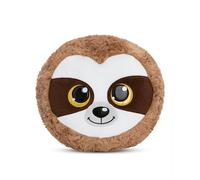 NICI cuddly toy cushion GLUBSCHIS sloth Heywood 32 x 32 cm - Fluffy-soft cuddly cushion for babies & toddlers, children's cushion for boys & girls - 61368