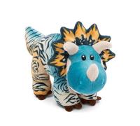 NICI cuddly toy Dino Cerastupsy 30cm - fluffy dino cuddly toy to cuddle and love, dino soft toy made from recycled materials - 49467