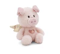 NICI cuddly toy Guardian Angel Pig, La La Piggie, 28 cm, in Gift Box, Pink, Soft Plush Toy, Cute Stuffed Toy for Cuddling & Playing with, Great Gift Idea for Children and Adults - 61451