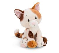 NICI cuddly toy Lucky Cat 25 cm, Brown, Soft Plush Toy, Cute Stuffed Toy for Cuddling & Playing With, Great Gift Idea for Children and Adults - 62146