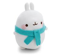 NICI cuddly toy MOLANG with scarf 24cm in gift packaging - white