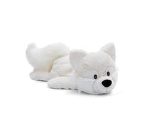 NICI cuddly toy polar fox Vanja 45cm relaxed-lying white - Cuddly cute plush to snuggle and play with, for children & adults, great gift idea - 61304