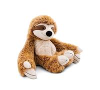 NICI cuddly toy sloth Slobby 25cm with velcro on hands brown - Cuddly cute plush to snuggle and play with, for children & adults, great gift idea - 61213