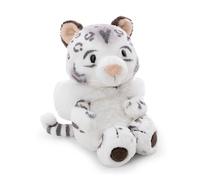 NICI Cuddly Toy, Snow Leopard Eleni Snowbell, 25 cm, White, Soft Plush Toy, Cute Stuffed Toy for Cuddling and Playing, Great Gift Idea for Children and Adults - 62416