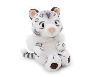 NICI Cuddly Toy, Snow Leopard Eleni Snowbell, 25 cm, White, Soft Plush Toy, Cute Stuffed Toy for Cuddling and Playing, Great Gift Idea for Children and Adults - 62416