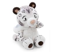 NICI Cuddly Toy, Snow Leopard Eleni Snowbell, 35 cm, White, Soft Plush Toy, Cute Stuffed Toy for Cuddling and Playing, Great Gift Idea for Children and Adults - 62421