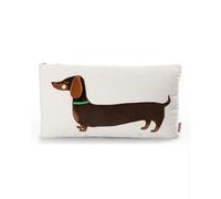 NICI Dachshund Cushion, 43 x 25 cm, Brown, Fluffy NICI cuddly toy Cushion for Boys, Girls and cuddly toy Lovers, Ideal for Home, Nursery or on the Go - 61899