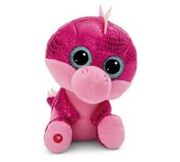 NICI GLUBSCHIS cuddly toy dragon Kay-Kay 15 cm - Colourful soft toy with big, cute glitter eyes, cuddly toy for cuddly toy lovers - 49395