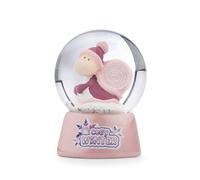 NICI Glitter globe snail Soa 6,5cm pink - A great gift idea