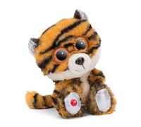 NICI GLUBSCHIS Tiger Cuddly Toy Stribby 15cm Wiggling - Soft Toy With Big, Cute Glitter Eyes