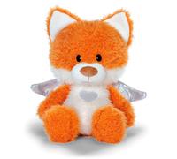NICI GLUBSCHIS 62679 Fox Guardian Angel Soft Toy, La La Foxie in Gift Box, Stuffed Animal Made of Soft Plush, Cute Plush Toy for Cuddling and Playing, for Children and Adults, 28 cm, Orange