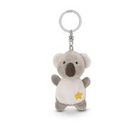 NICI Keyholder koala with star 5cm - grey - A loyal companion for backpacks or bags, keychain for key rings & key holders for all ages | 62093