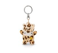 NICI Keyholder leopard with star 5cm - beige - A loyal companion for backpacks or bags, keychain for key rings & key holders for all ages | 62090