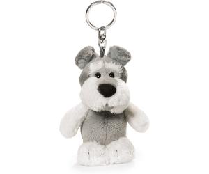 NICI Keyring BB Schnauzer 10cm Bean Bag Plush Doll Mini Size Polyester 33754 NEW