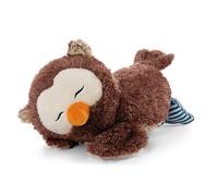 Nici Lying Soft Toy Owl Oscar 25 cm - Owl Cuddly Toys for Girls, Boys & Babies - Fluffy Stuffed Animal Owl to Cuddle, Play & Sleep With - Cosy Plush Animals