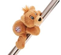 NICI MagNICI FC Bayern Munich Bear Berni 12 cm, Brown, Cuddly Toy with Magnet, Plush Toy, Sticks to Metal Surfaces, Magnetic Boards and Bag Handles, Travel Companion, Great Gift Idea, 61615