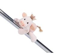 NICI MagNICI pig Pigwick 12cm pink - Sustainable cuddly toy with magnet - magnetic animal for fridge, blackboard, metal & much more great gift idea