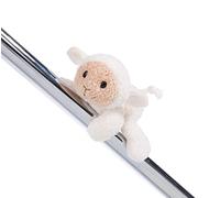 NICI MagNICI sheep Sheepmila 12cm beige - Sustainable cuddly toy with magnet - magnetic animal for fridge, blackboard, metal & much more great gift idea