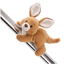 NICI MY MOCHI Soft toy dog Hiro 27cm with bubble tea beige - Cuddly sweet plush for cuddling and playing, for children & adults, great gift idea